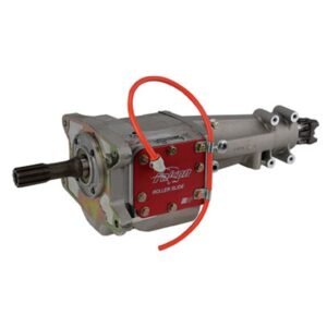 Falcon Roller Slide Late Model Transmission with Free Stand