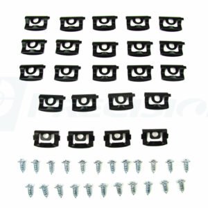 1968-1976 Dart Swinger / 1971-1976 Scamp & 1968-1969 Barracuda Front Windshield Clip Set