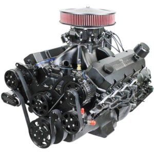 BluePrint Engines crate engine and transmission combo on stand