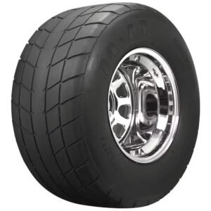 M&H Racemaster Radial Drag Rear Tire, 390/45R15